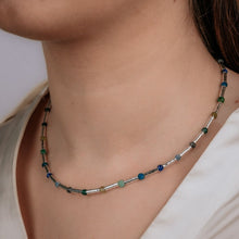 Load image into Gallery viewer, "Silberblauer Regenbogen"