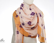 Load image into Gallery viewer, Seide- Baumwollschal