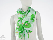 Load image into Gallery viewer, Seidenschal Mohn-Poppy