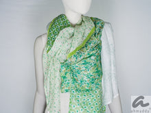 Load image into Gallery viewer, Seide-Baumwollschal Quadrato